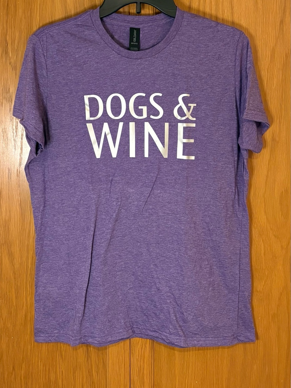 Dogs & Wine Graphic Tee T Shirt Size XL NWOT